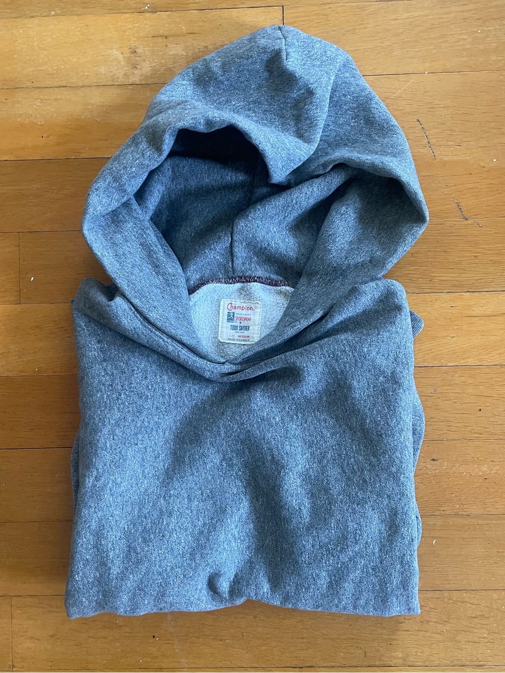 Todd Snyder x Champion Gray Hoodie
